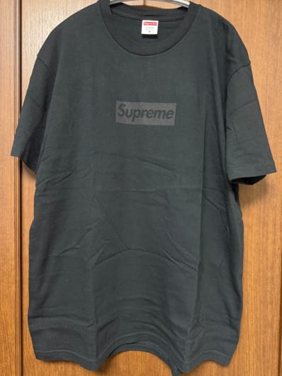 Supreme Tonal Box Logo Tee "Black"