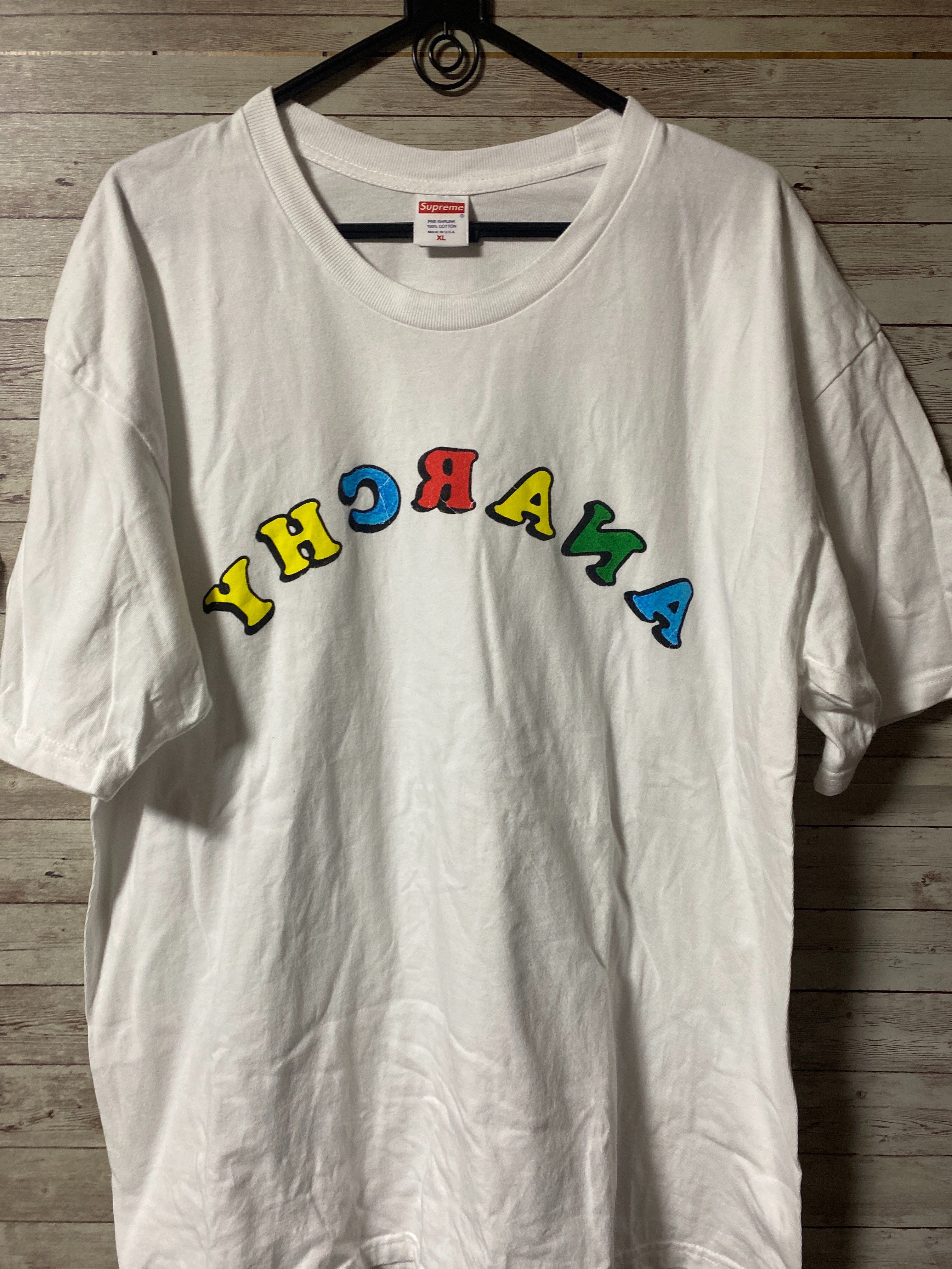 Supreme Jamie Reid Anarchy Tee "White"