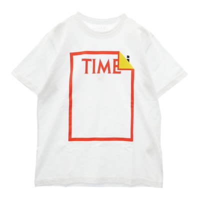 Sacai サカイ 25-01141S × Mungo Thomson Cotton Jersey T-Shirt グラフィック プリント コットン Tシャツ ホワイト系 2【中古】