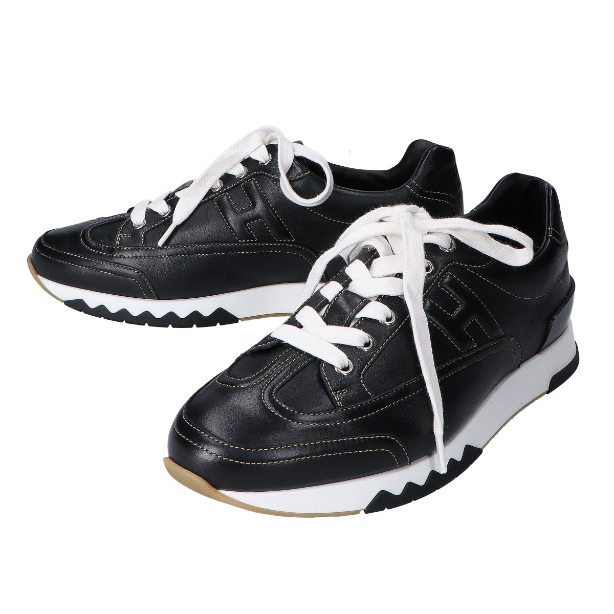 エルメス トレイル レザー スニーカー 41