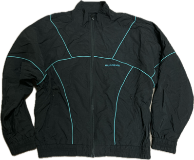 SUPREME シュプリーム 19SS Piping Track Jacket パイピング トラック ジャケット ブラック