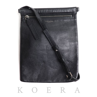 SAINT LAURENT サンローラン ショルダーバッグ ブラック 581697 1GE0E 1000 ユニセックス【中古】