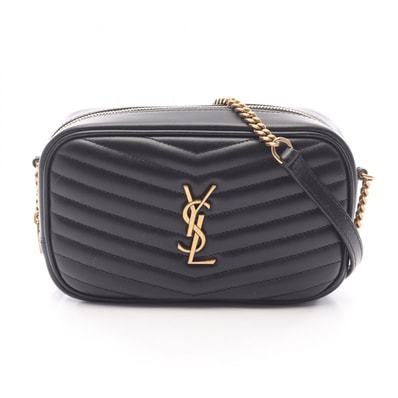 サンローランパリ SAINT LAURENT PARIS LOU ルー ミニバッグ ショルダーバッグ バッグ レザー レディース ブラック系 748849DV7071000 【新品】