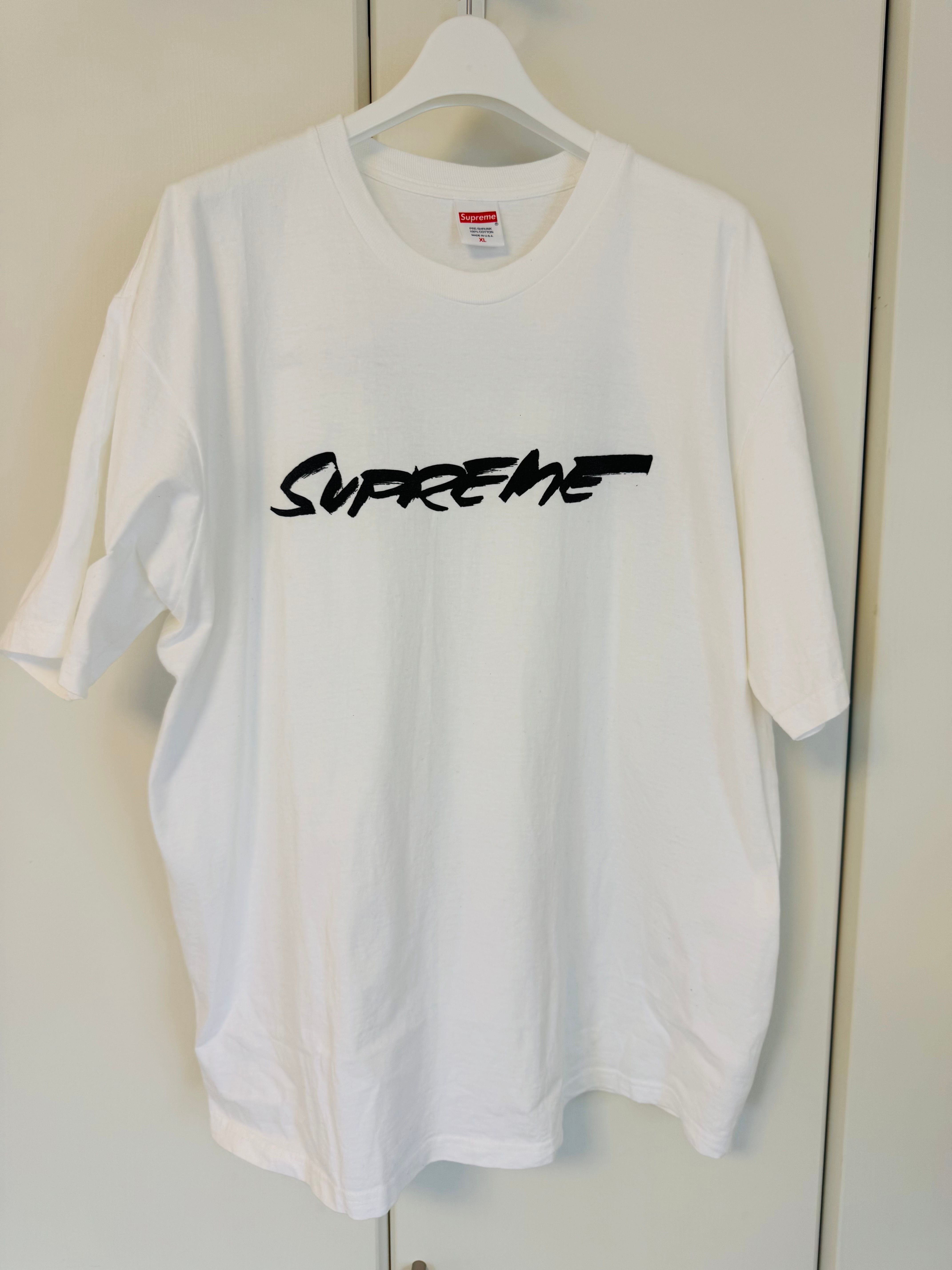 Supreme Futura Logo Tee "White"