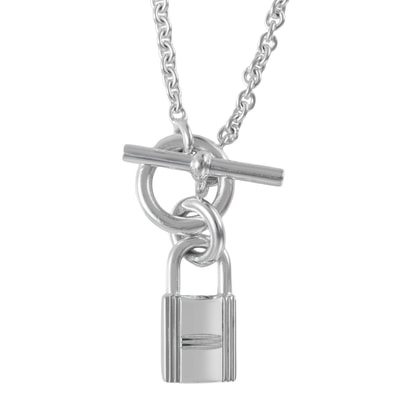 HERMES エルメス アミュレット カデナケリー ネックレス ペンダント シルバー925 シルバー【中古】