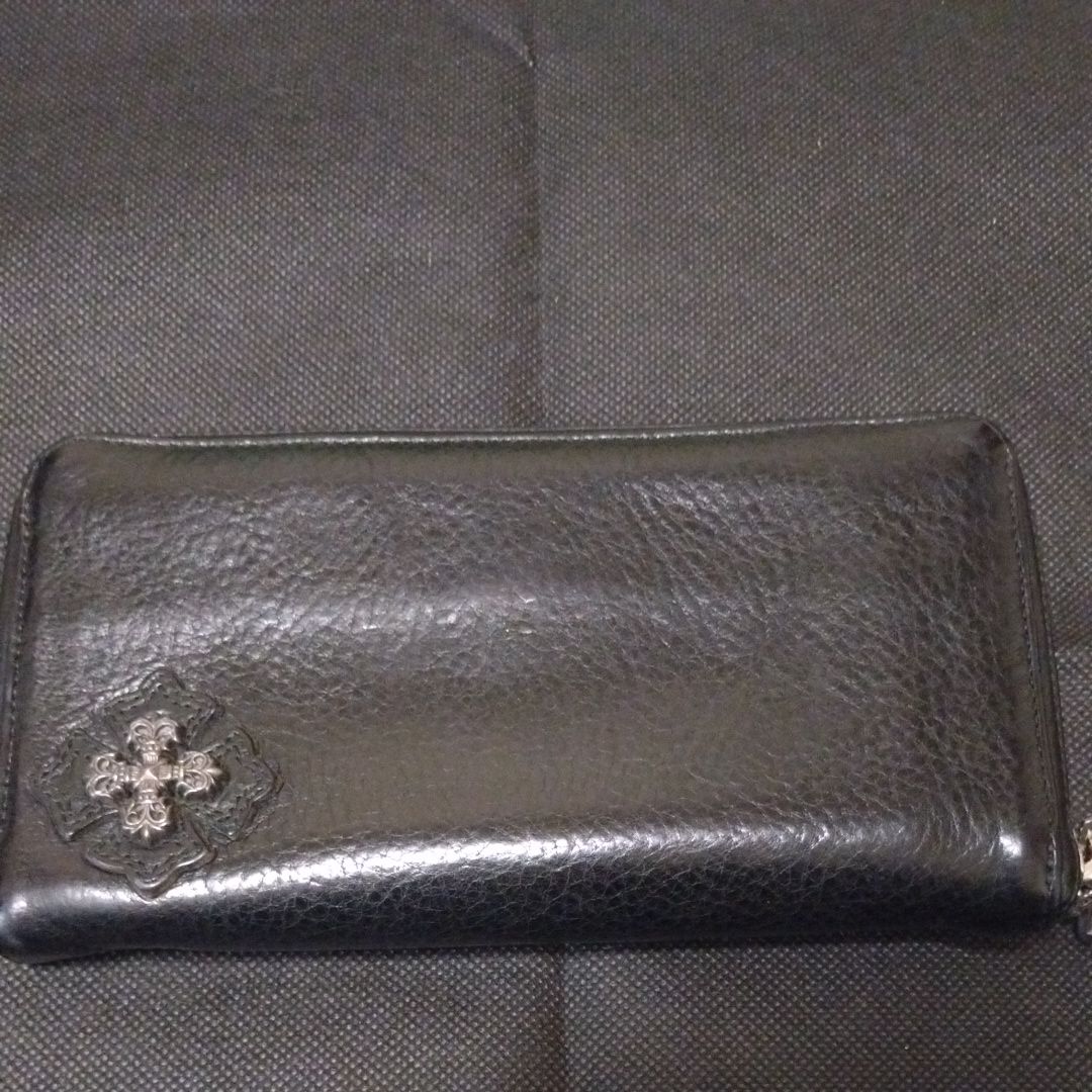 Chrome Hearts REC F2 Zip Wallet / XS Filigley Plus "Black"