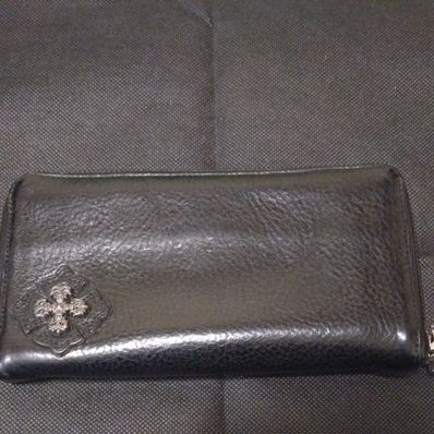 Chrome Hearts REC F2 Zip Wallet / XS Filigley Plus "Black"