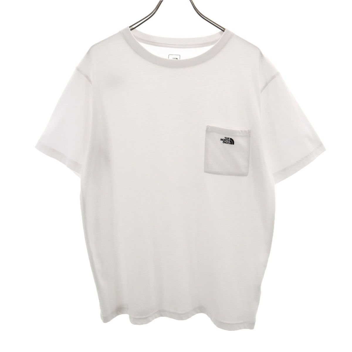 THE NORTH FACE ザノースフェイス 半袖 Tシャツ XL ホワイト ポケT アウトドア NT32003X