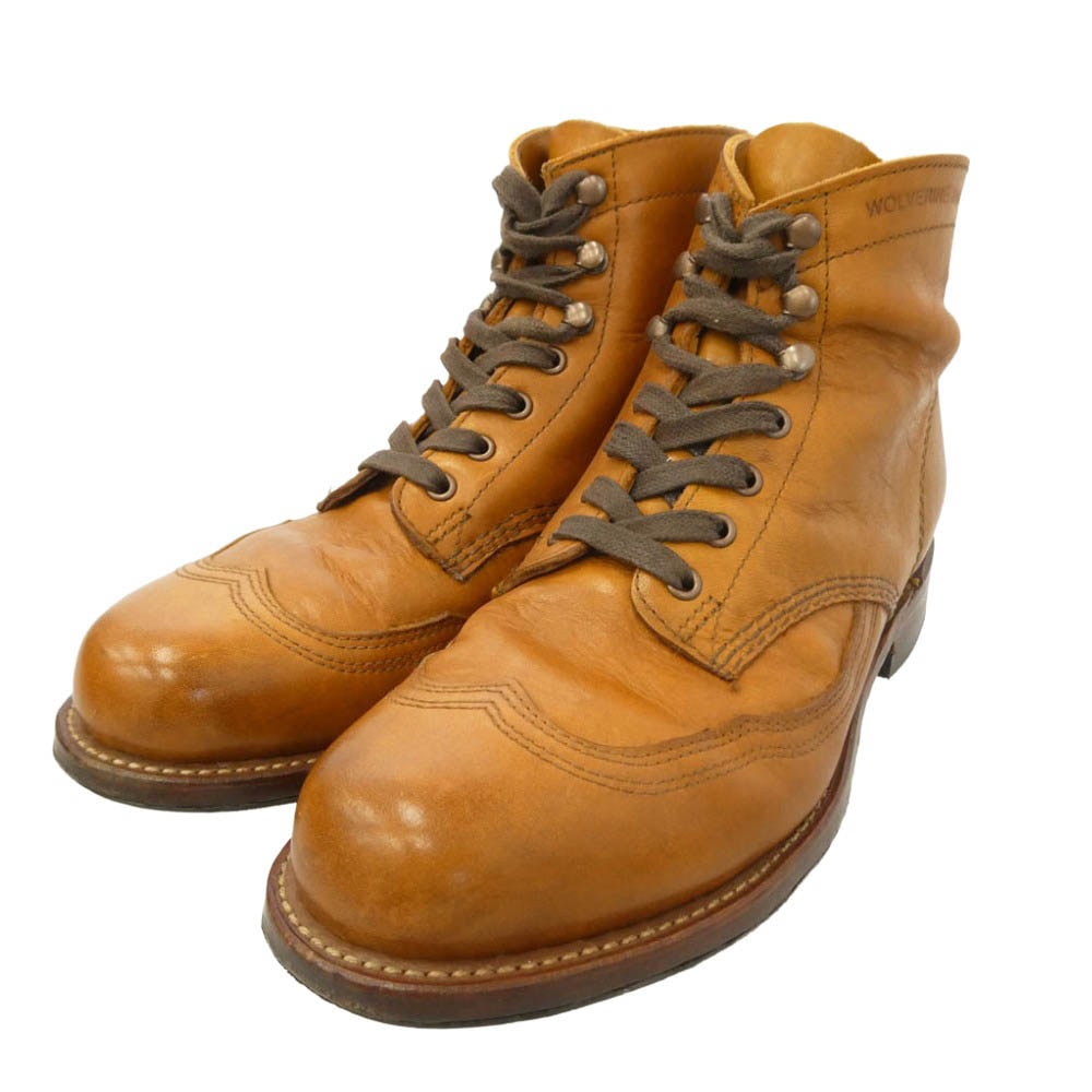 WOLVERINE ウルヴァリン W05343 ADDISON BOOT 1000マイル アディソンブーツ ブラウン系 US7【中古】