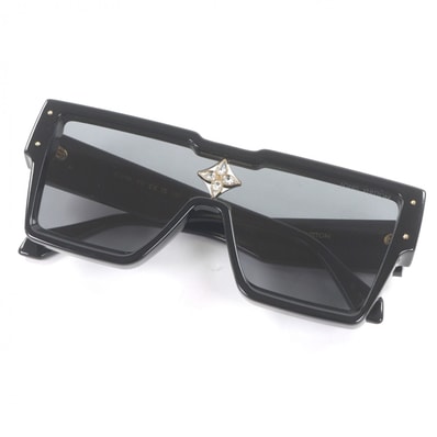 美品 ルイヴィトン サングラス・サイクロン ブラック メンズ 93L Z1578E