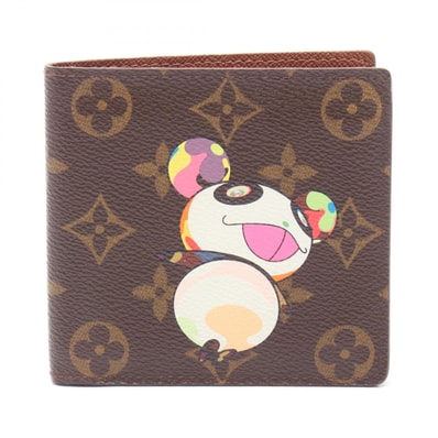 Louis Vuitton x Takashi Murakami Porte Bie Caltecredi Monne Monogram Panda