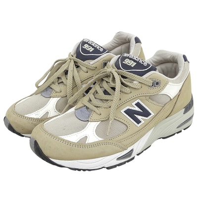 ニューバランス ローカットスニーカー シューズ メンズ ベージュ 26.0cm M991BTN 23SS 8D(US)