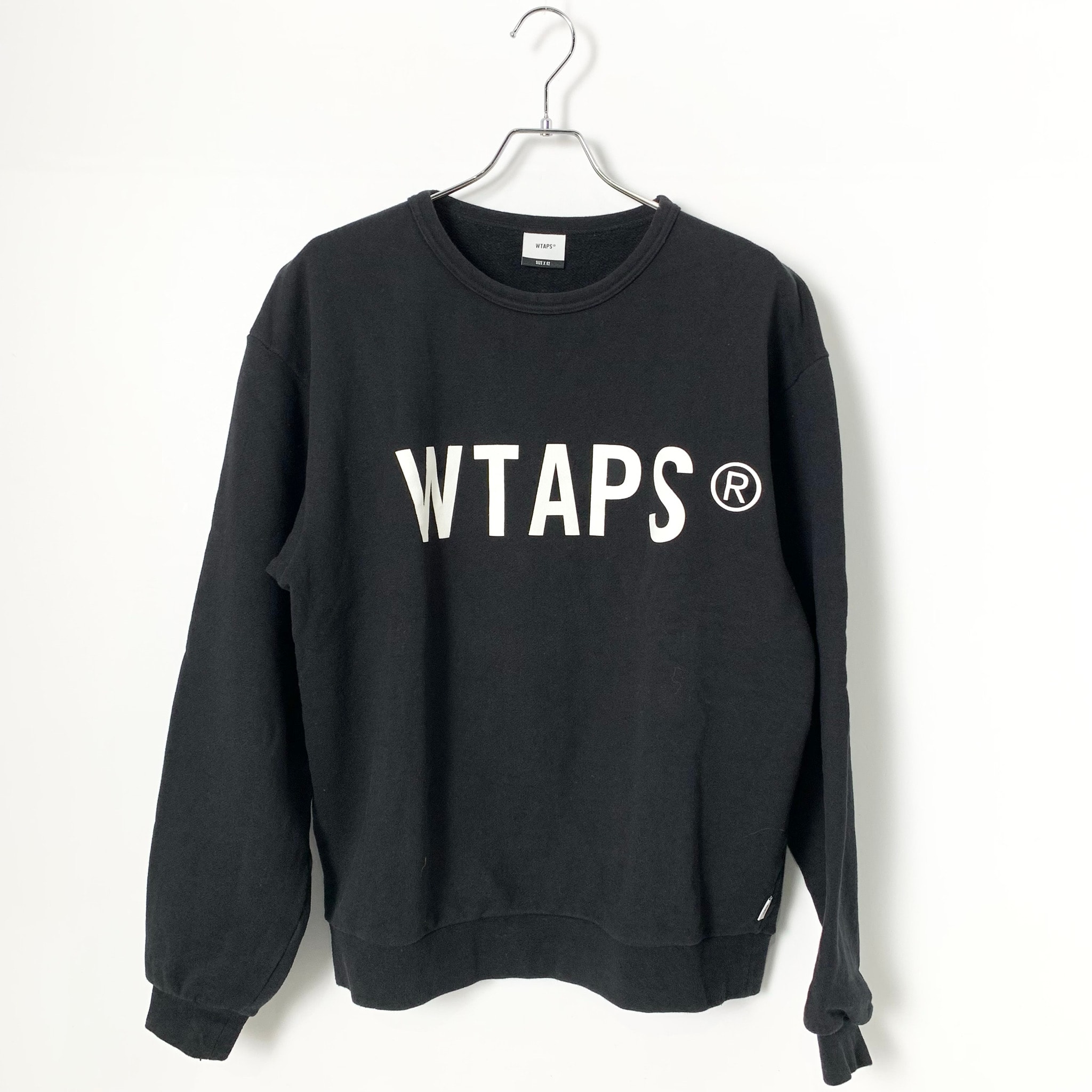 WTAPS Crewneck Sweat Shirt "Black"