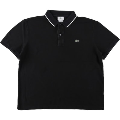 古着 ラコステ LACOSTE フランス企画 REGULAR FIT 半袖 ポロシャツ メンズXL相当/eaa622620