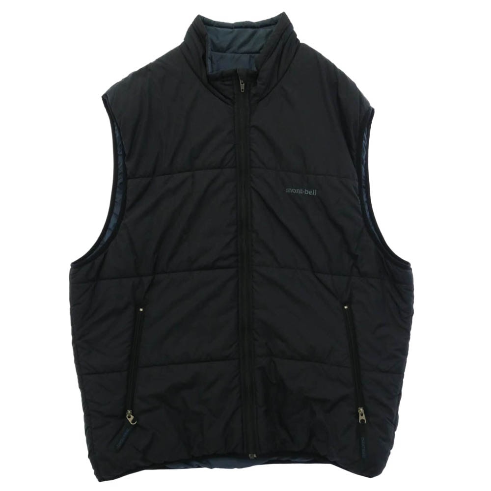 mont-bell モンベル 中綿 ベスト ダークネイビー系 XL【中古】