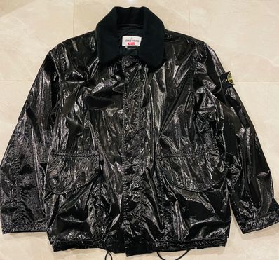 Supreme / Stone Island® New Silk Light Jacket "Black"