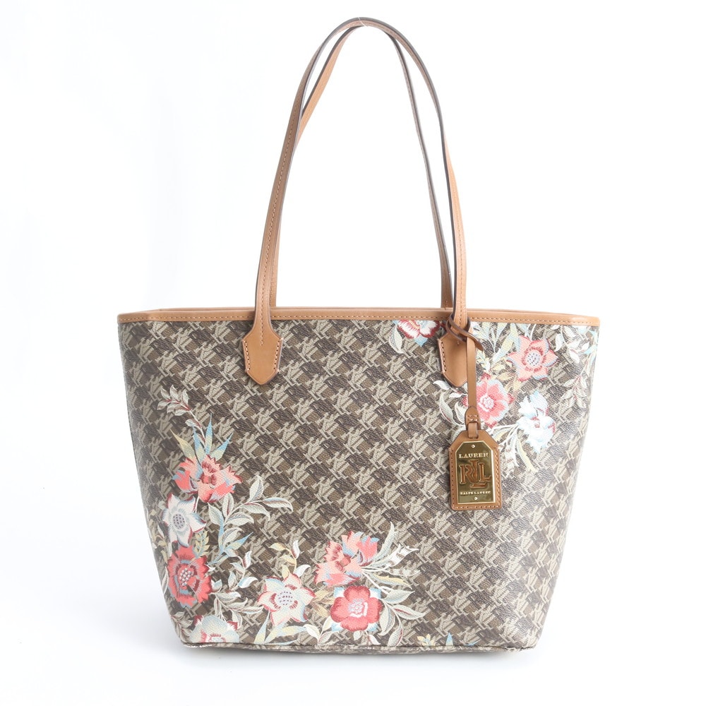 ラルフローレン フラワー 花柄トート バッグ