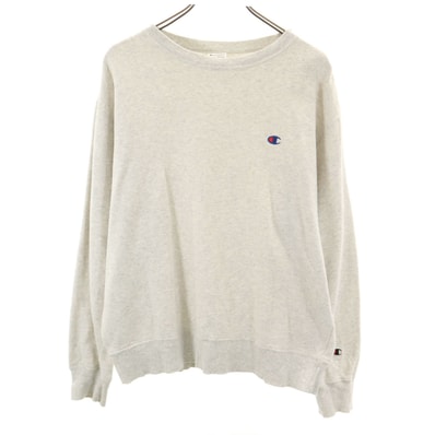 Champion チャンピオン 長袖 スウェット トレーナー LL グレー