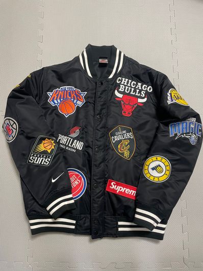Supreme / Nike®/NBA Teams Warm-Up Jacket "Black"