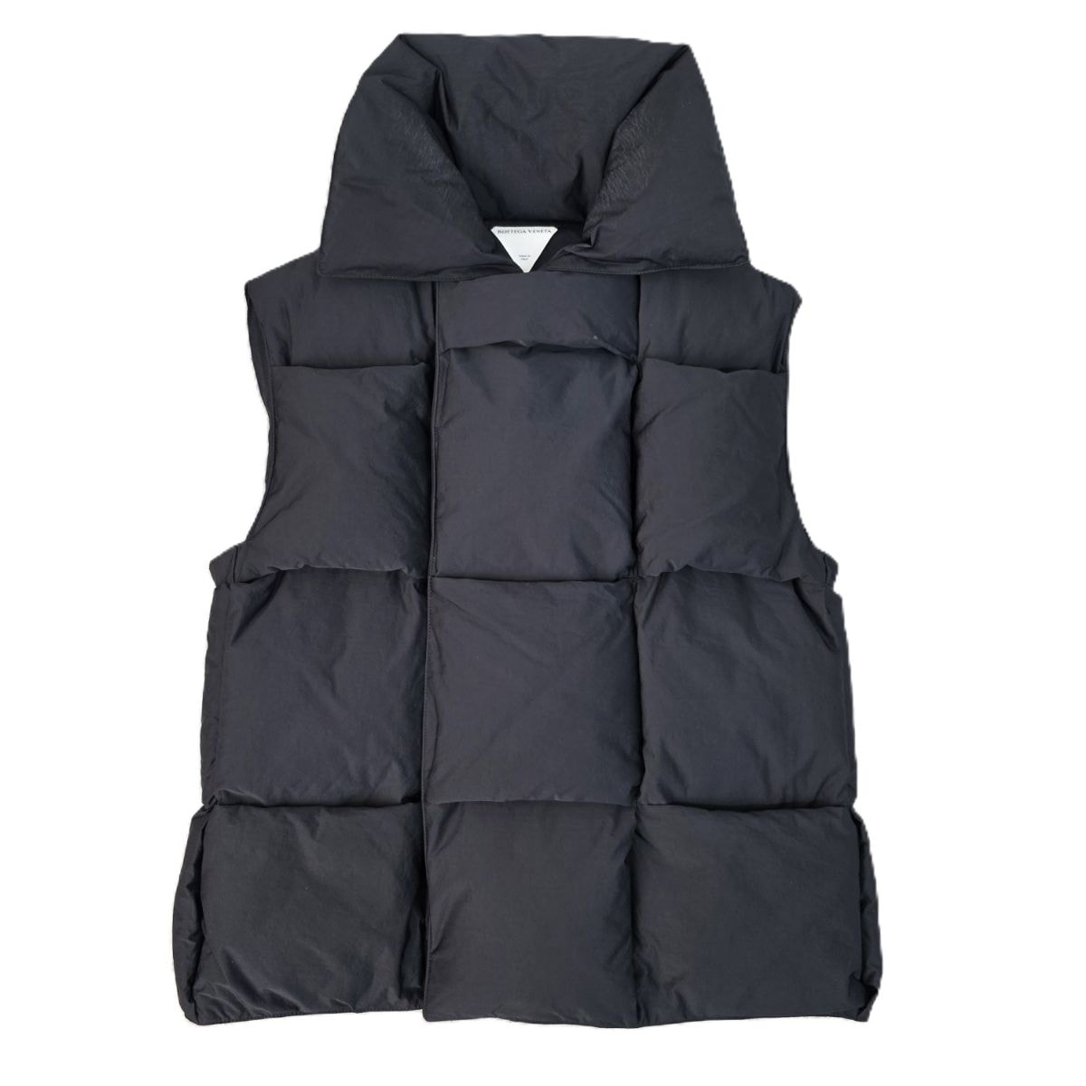 【値下げ】BOTTEGAVENETA ボッテガヴェネタ テクニカル ナイロン  イントレチャート ボリュームダウン ユニセックス ダウンベスト 716968 VF4K0 S  ユニセックス【中古】