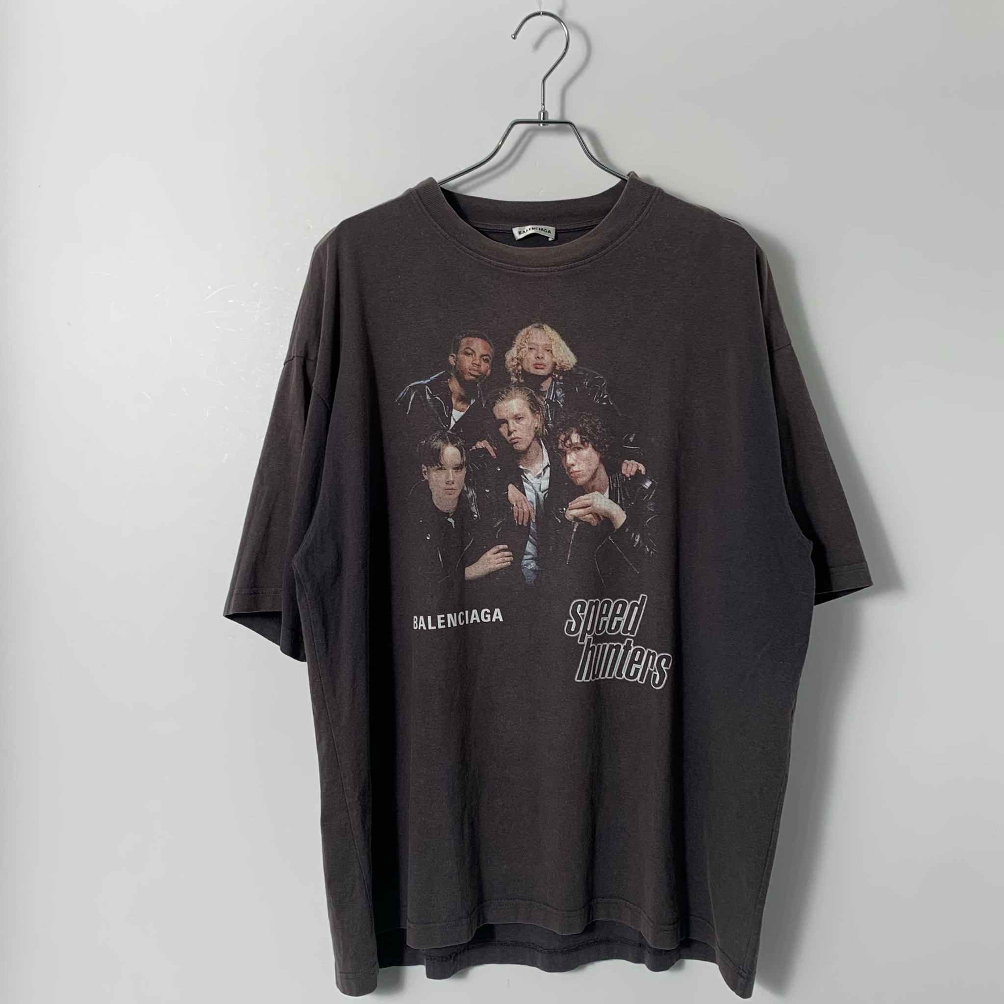BALENCIAGA Speed Hunters Print T-Shirt "Black"