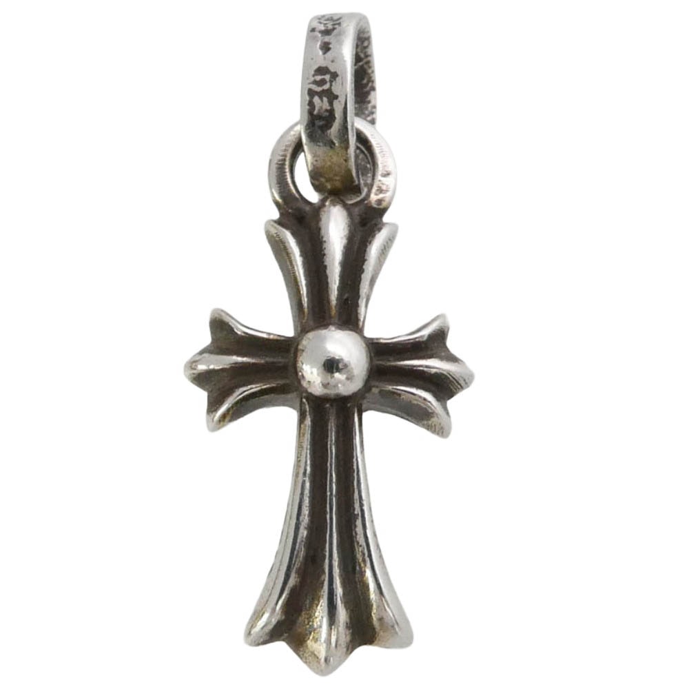 CHROME HEARTS クロムハーツ(原本無) ユナイテッドアローズレシート原本付属 CRS BBYFAT ベイビーファットクロス ペンダントトップ チャーム シルバー系【中古】
