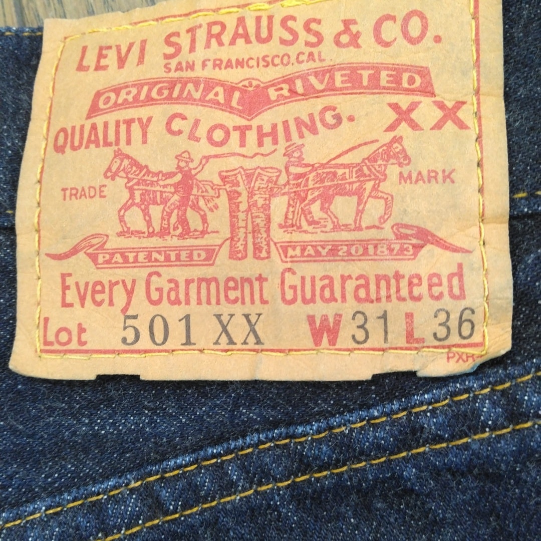 リーバイス501XX98年バレンシア工場1955復刻版
