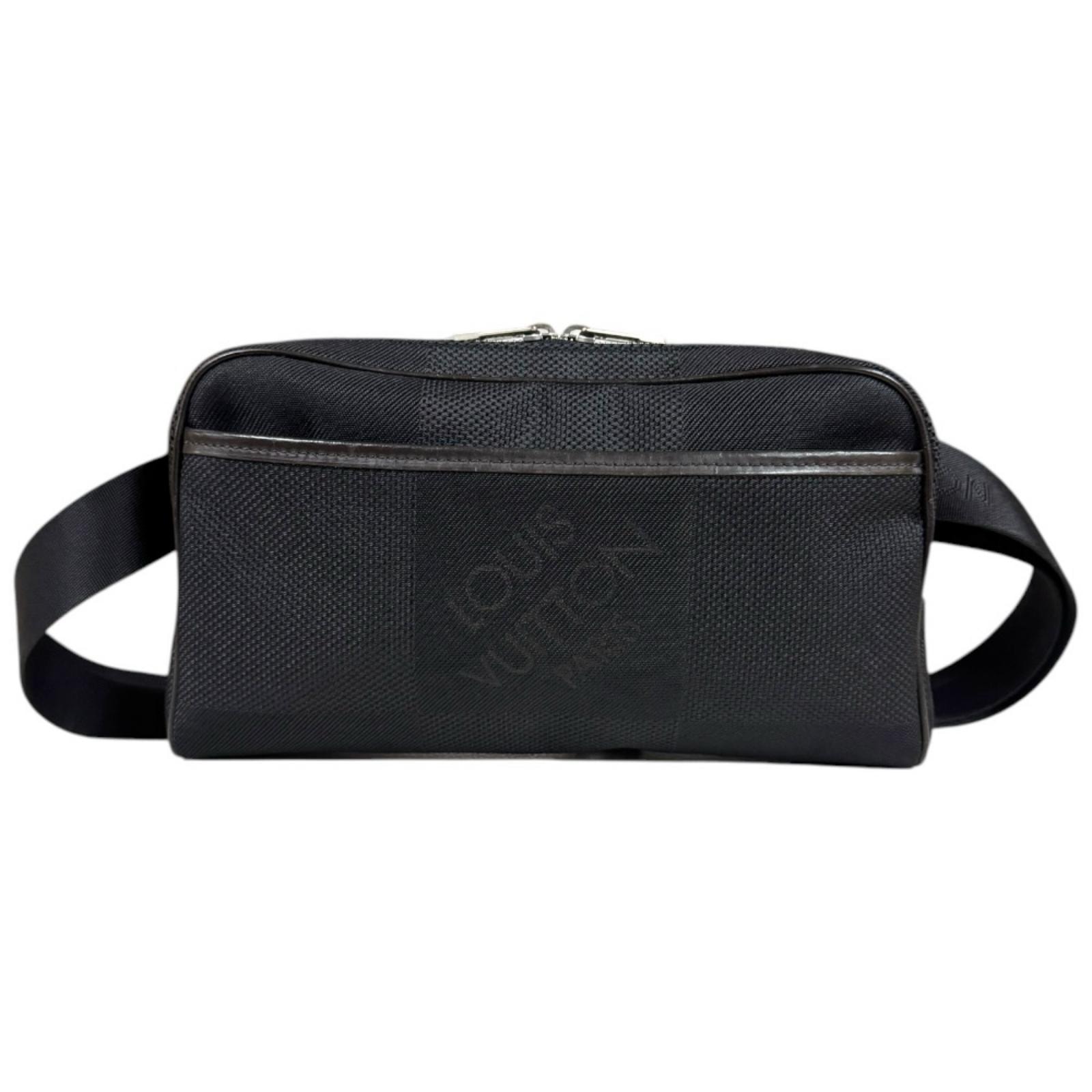 ルイヴィトン アクロバット ダミエジェアン ボディバッグ ダミエジェアンキャンバス M93620 ブラック メンズ LOUIS VUITTON  中古