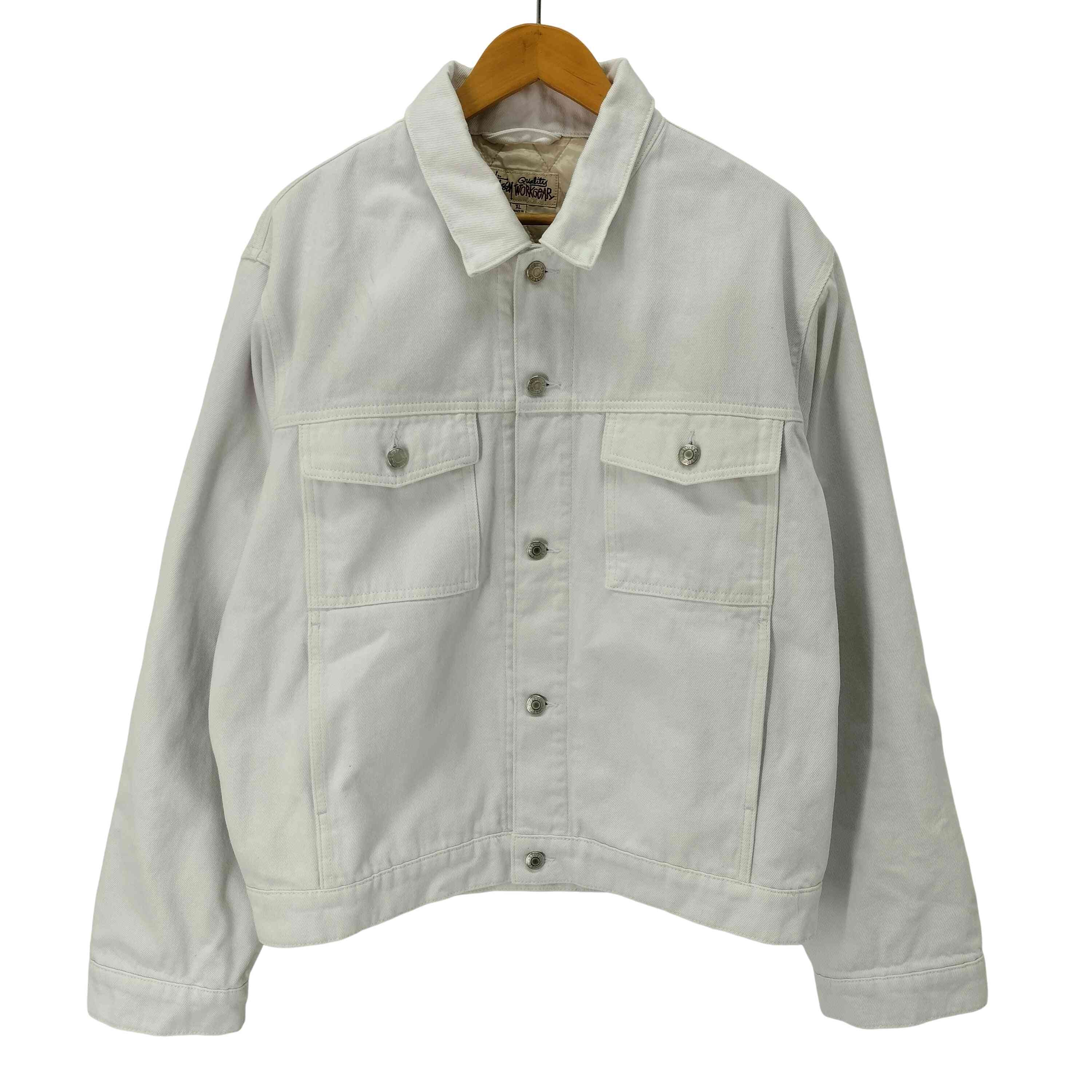 LINED DENIM TRUCKER JACKET【1142549809238】