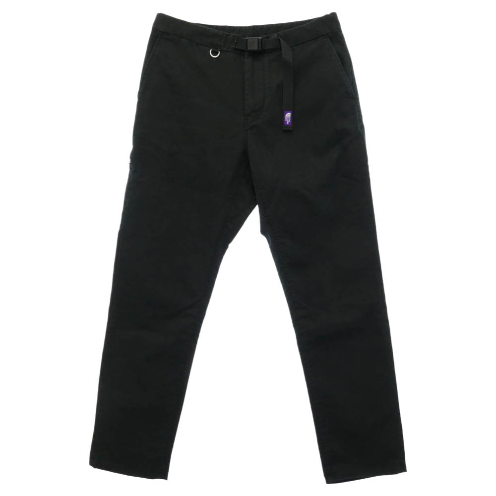 THE NORTH FACE ノースフェイス NT5051N PURPLE LABEL パープルレーベル Stretch Twill Tapered Pants ストレッチ ツイル テーパード パンツ ブラック ブラック系 WM【中古】