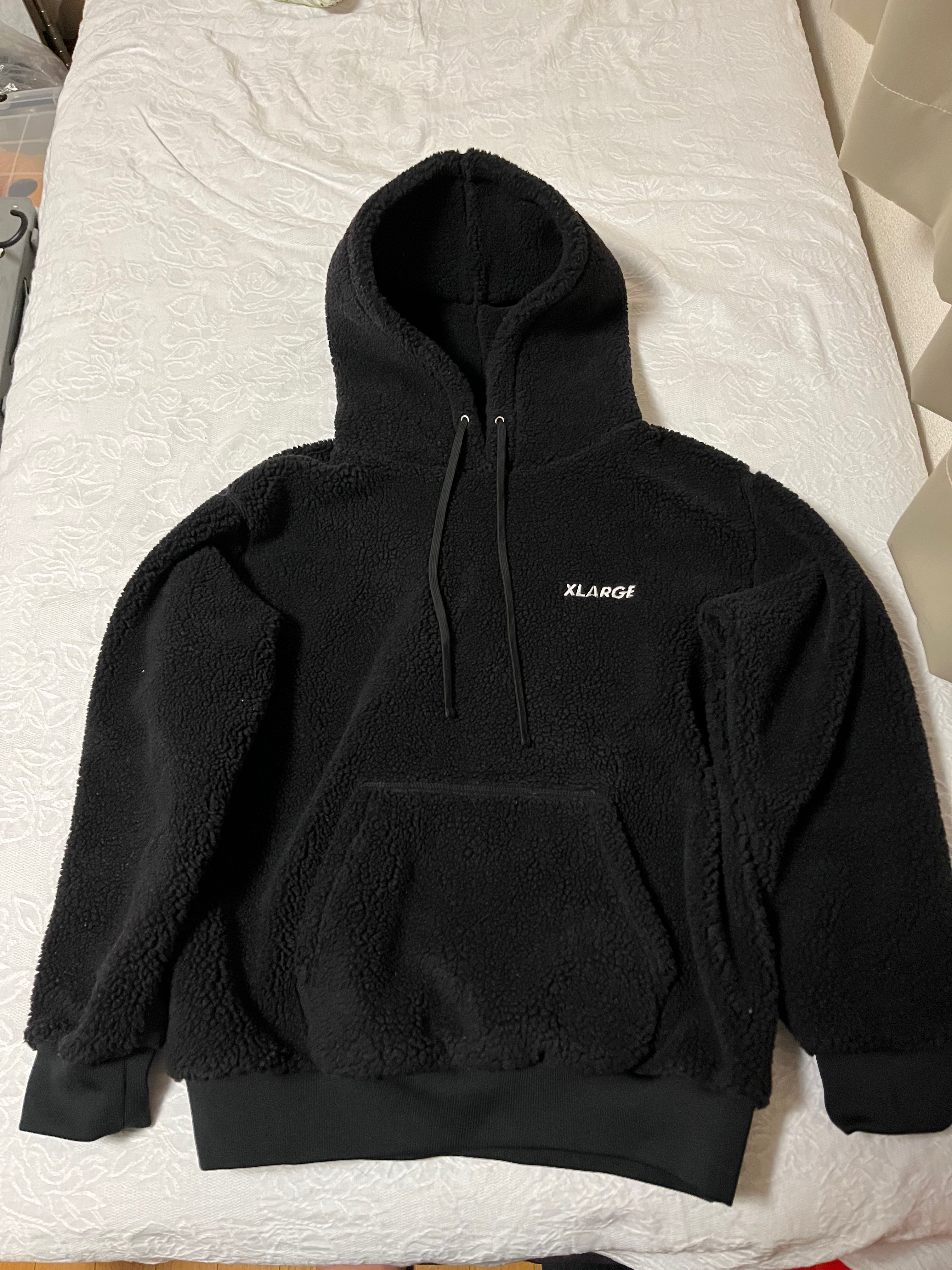 X-LARGE BOA PULLOVER HOODIE ボア パーカー