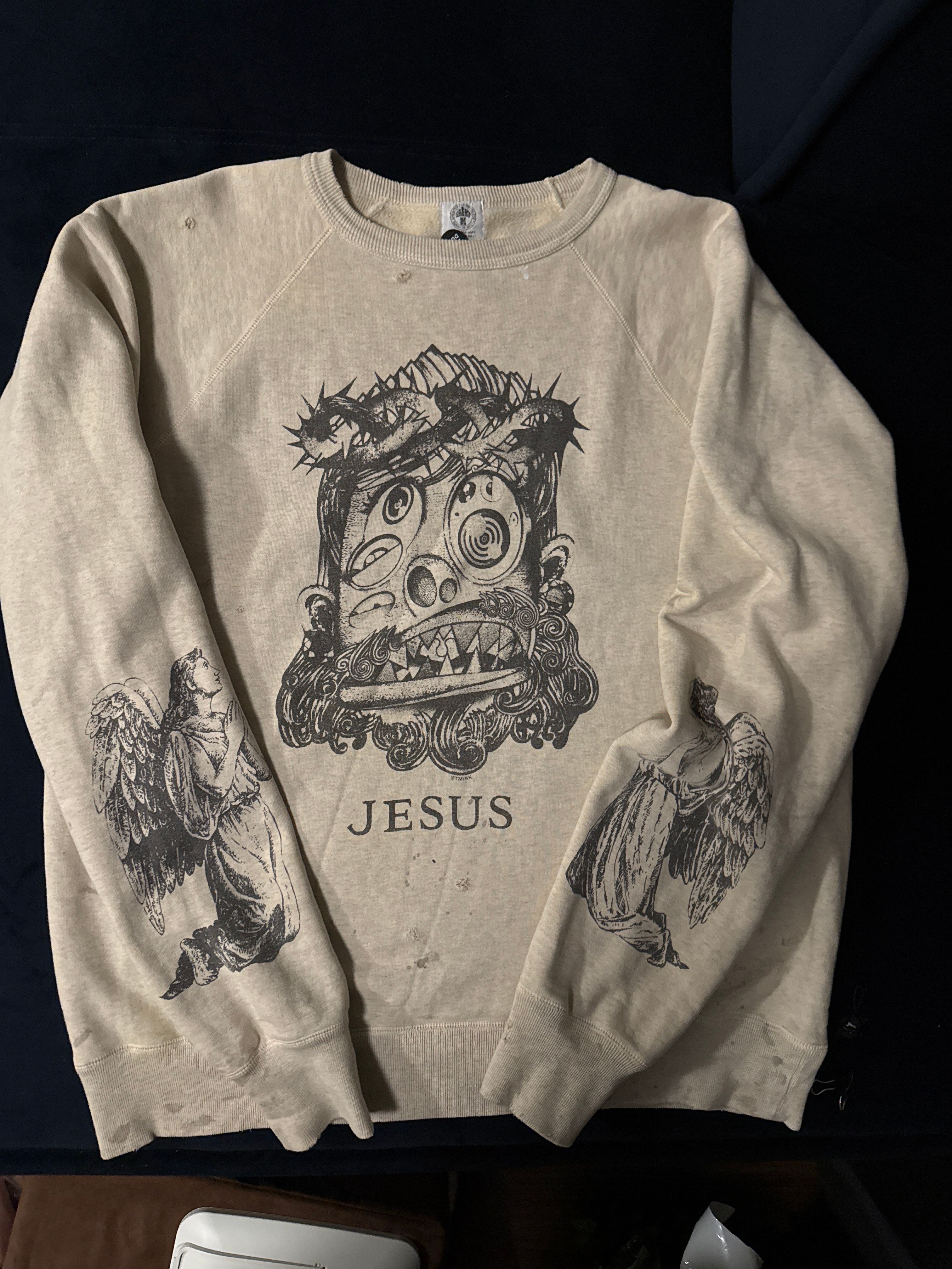 SAINT Mxxxxxx Murakami Takashi TM SWEAT "Grey"