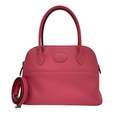 HERMES エルメス ボリード 27 ショルダーバッグ ハンドバッグ 047653CK ピンク レディース【中古】