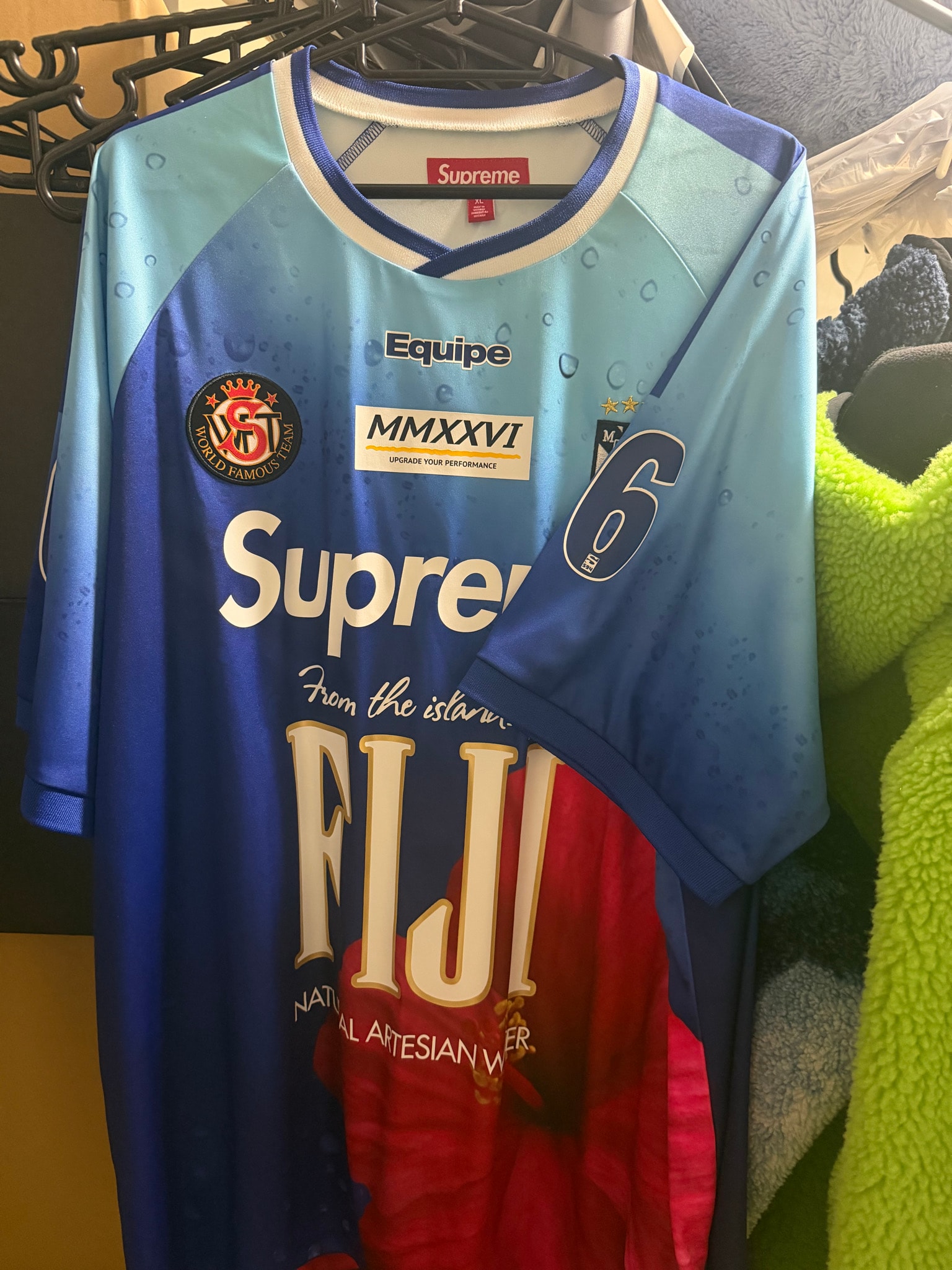 Supreme x FIJI Soccer Jersey "Multicolor"