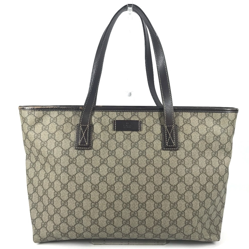グッチ GUCCI GGスプリーム GG ロゴ 211137 カバン トートバッグ 肩掛け ショルダーバッグ GGスプリームキャンバス ベージュ