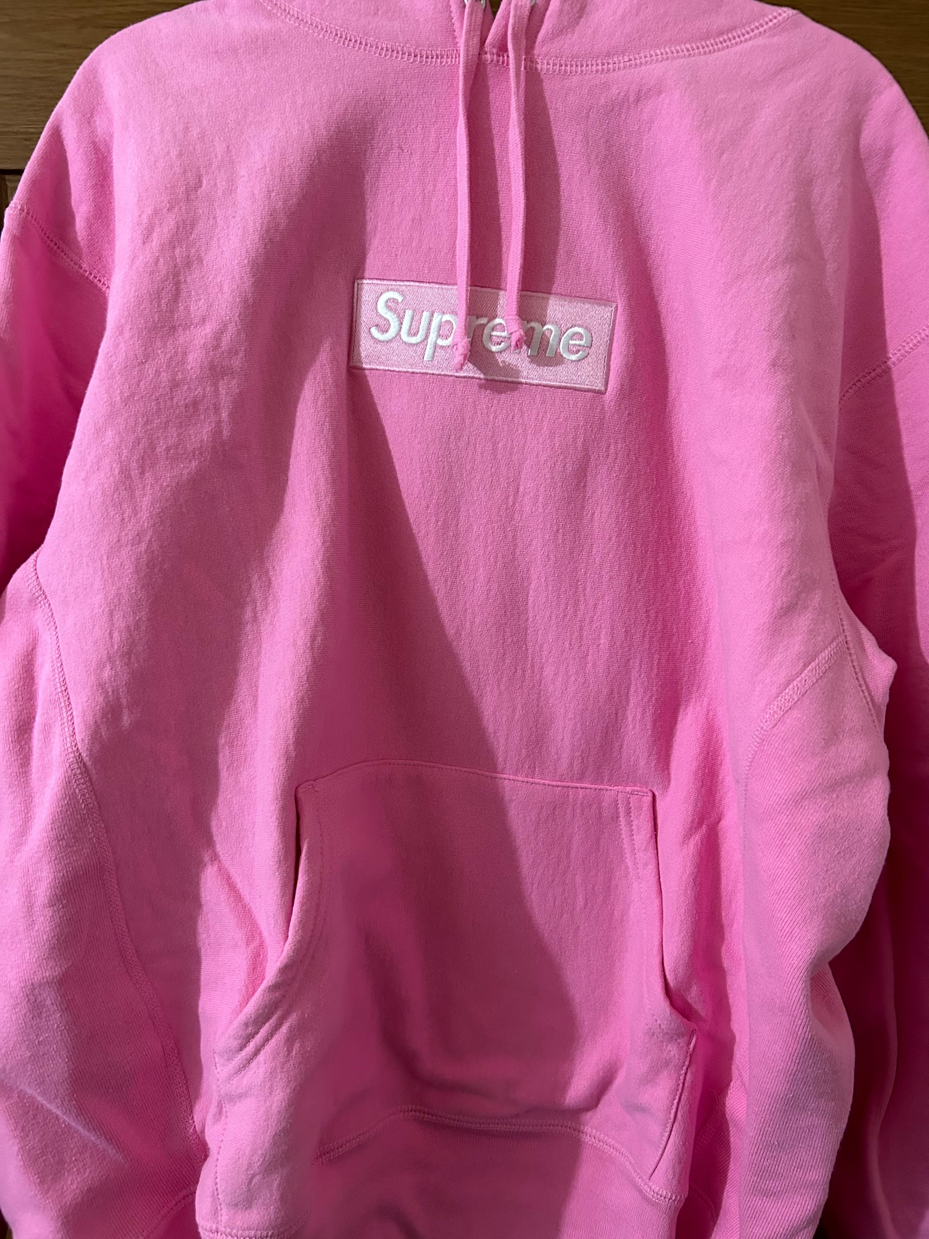 Supreme Box Logo Hooded Sweatshirt "Pink" (21FW)