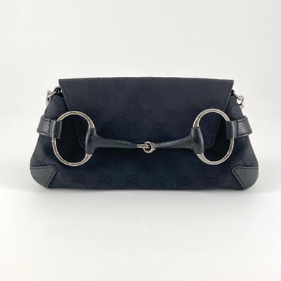 GUCCI(グッチ) ホースビット GGキャンバス チェーン 114923 ショルダーバッグ