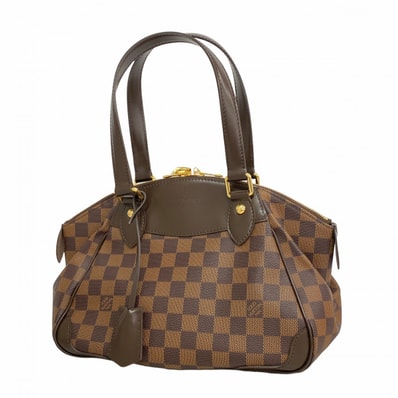 ★最終価格【6ce5943】ルイヴィトン ハンドバッグ ダミエ ヴェローナPM N41117 エベヌ【中古】レディース