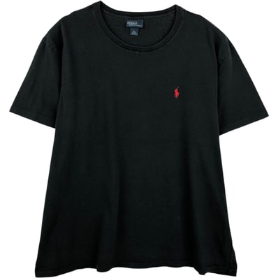 古着 ラルフローレン Ralph Lauren POLO by Ralph Lauren 半袖 ワンポイントロゴTシャツ メンズXL相当/eaa621653
