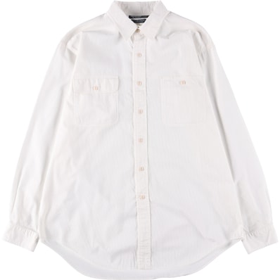 古着 ラルフローレン Ralph Lauren POLO by Ralph Lauren DUNGAREE WORKSHIRT 長袖 コットンシャツ メンズL相当/eaa527405