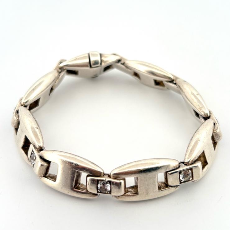 エルメス HERMES ブレスレット カシオペア SV925 シルバー 65g ヴィンテージ【鑑定済み】正規品