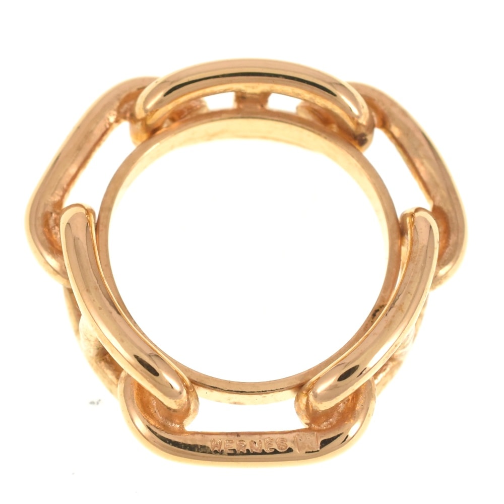 エルメス HERMES シェーヌ ダンクル スカーフリング レディース 箱付き T#140412