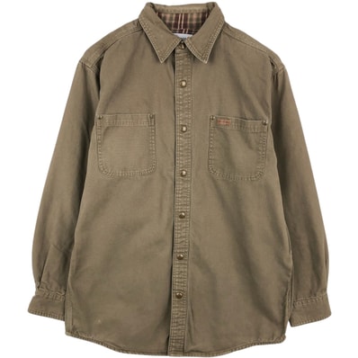 古着 カーハート Carhartt 長袖 ダックワークシャツ メンズM相当/eaa623883