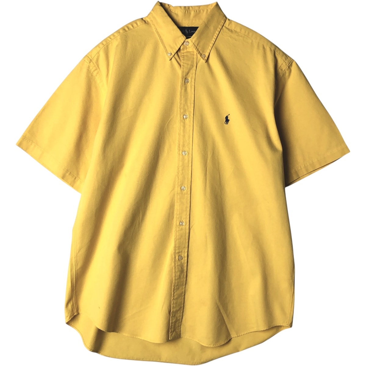 古着 ラルフローレン Ralph Lauren BLAKE 半袖 ボタンダウンシャツ メンズL相当/eaa578291