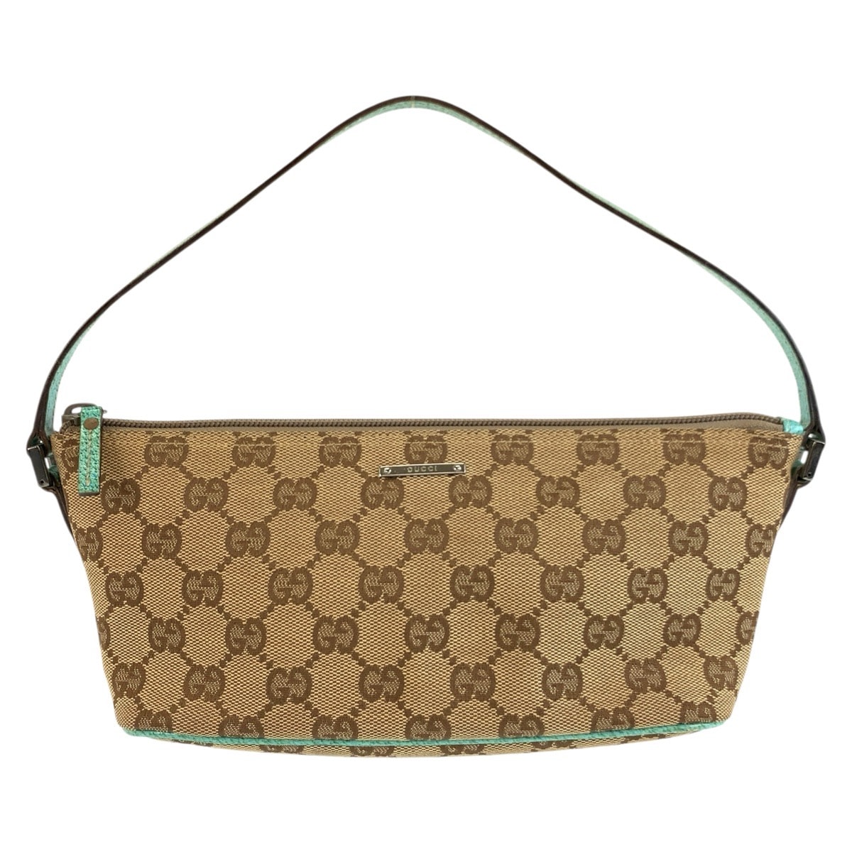 B (目立った傷や汚れなし)】美品 GUCCI グッチ ベージュ グリーン GG