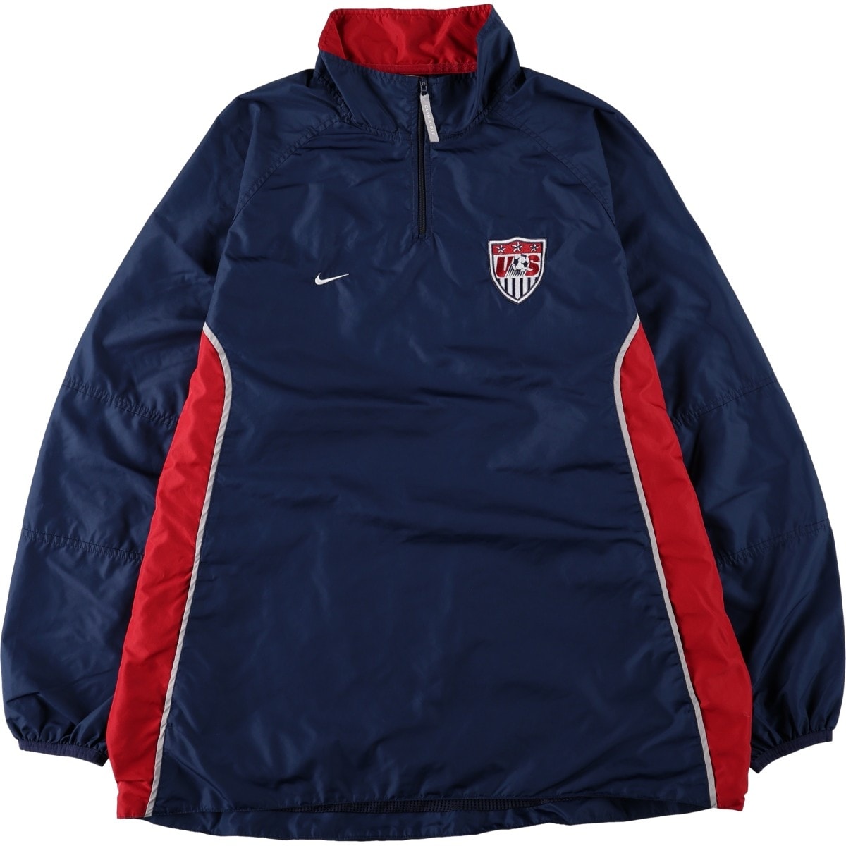 古着 00年代~ ナイキ NIKE TEAM CLIMA FIT アメリカ代表 アノラックパーカー メンズXL相当/eaa672539