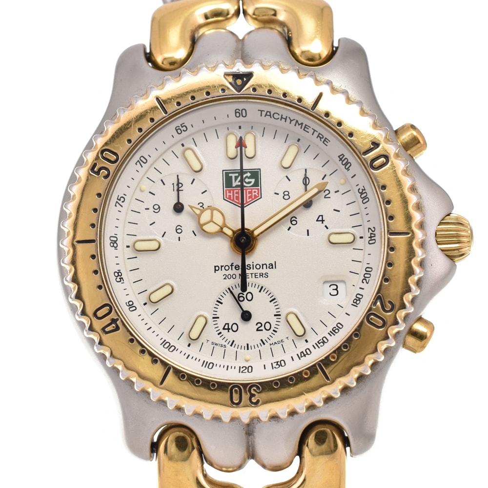 タグホイヤー TAG HEUER S35.006 S/el SS/GP クォーツ メンズ A#146565
