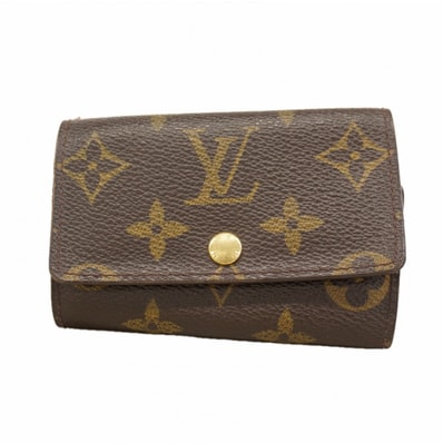 【6de5682】ルイヴィトン キーケース モノグラム ミュルティクレ6 M62630 ブラウン【中古】レディース