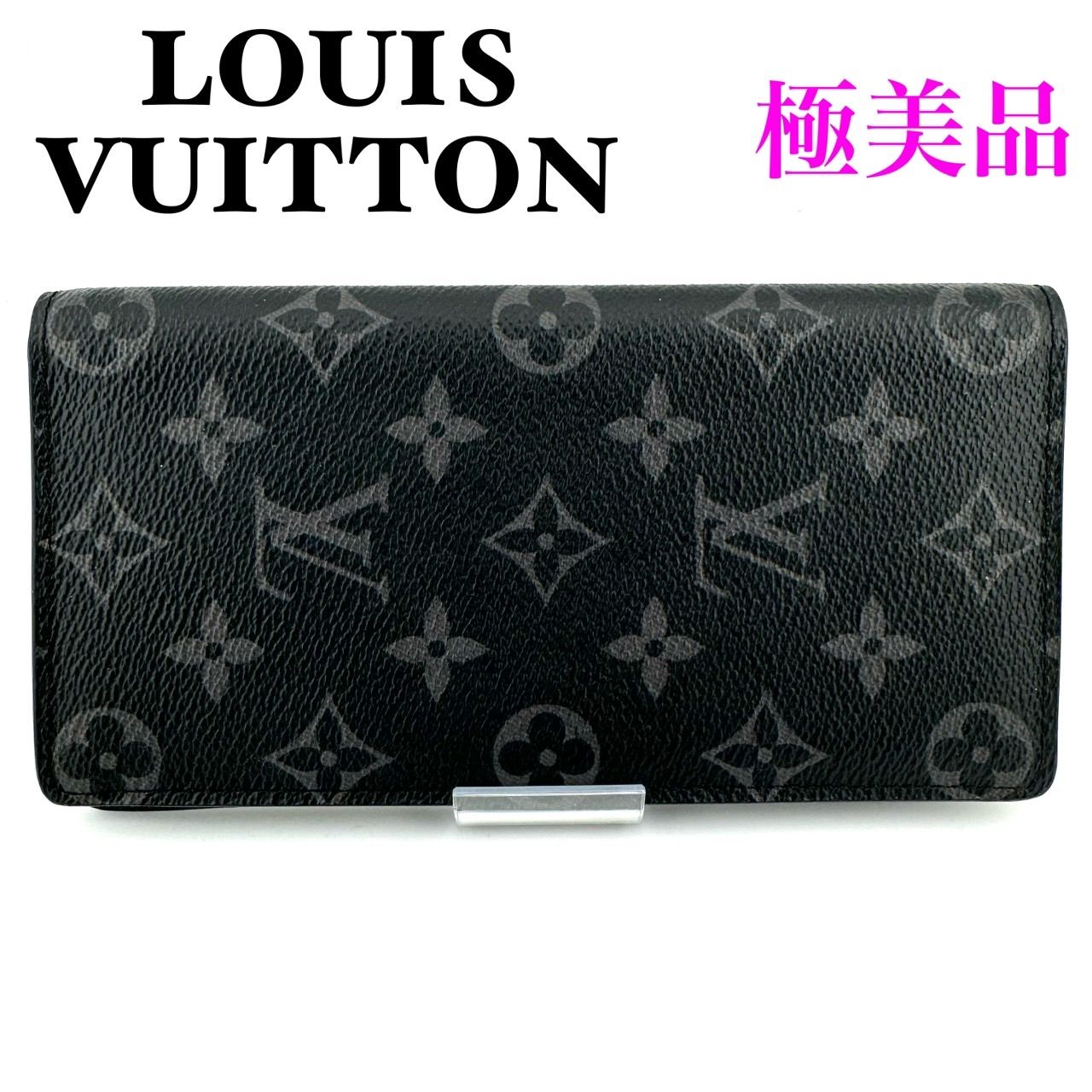 Louis Vuitton Brazza Wallet Monogram Eclipse