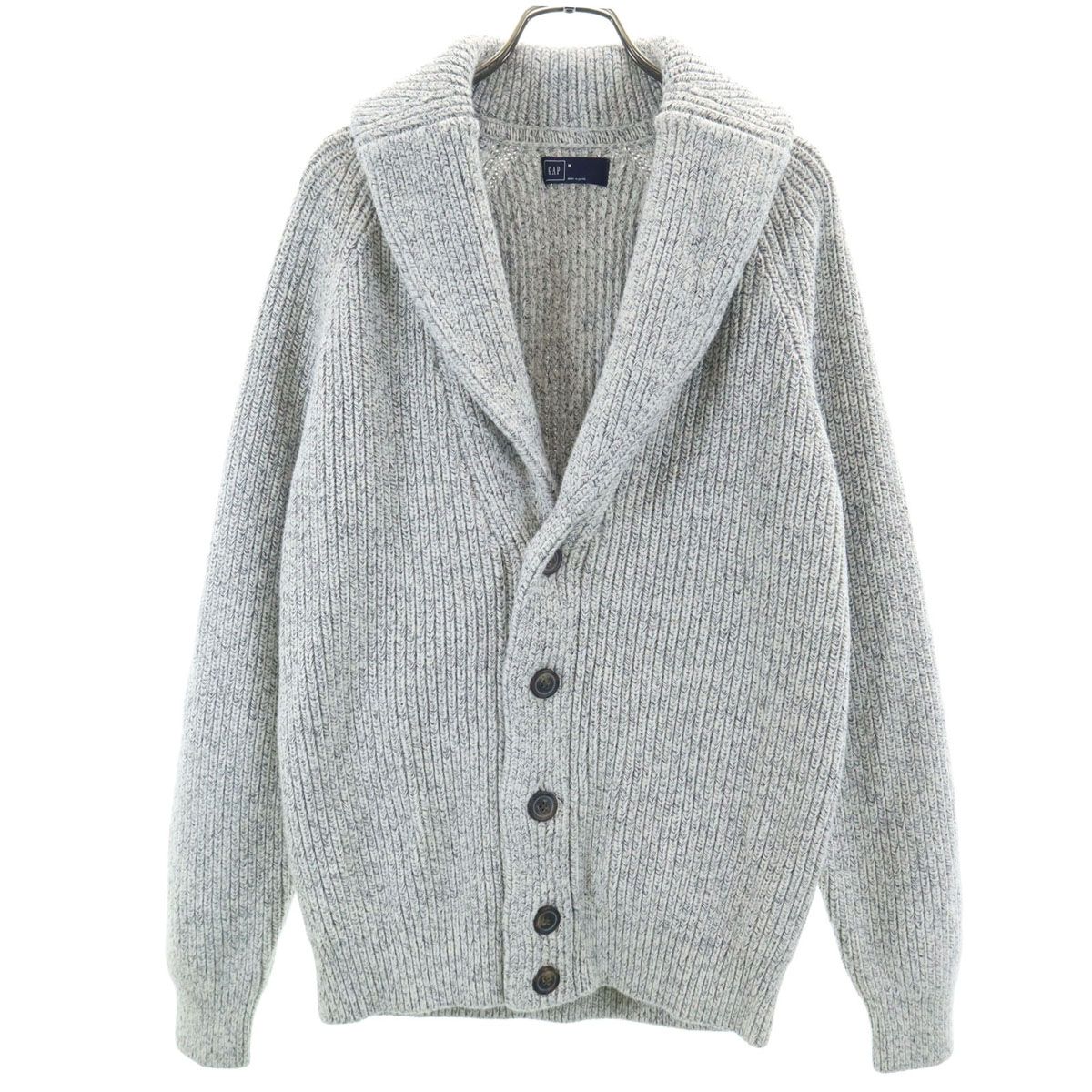 GAP 長袖 ショールカラー ニットカーディガン